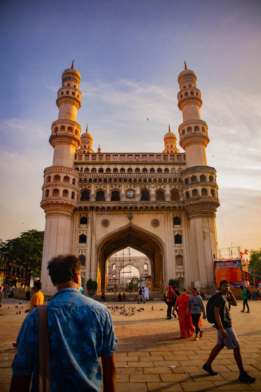 Charminar architecture in Hyderabad